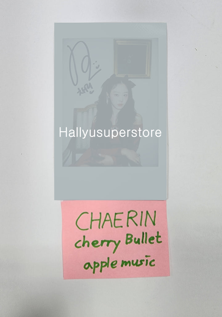 ChaeRin (of Cherry Bullet) 'Cherry Dash' -  Hand Autographed(Signed) Polaroid - HALLYUSUPERSTORE