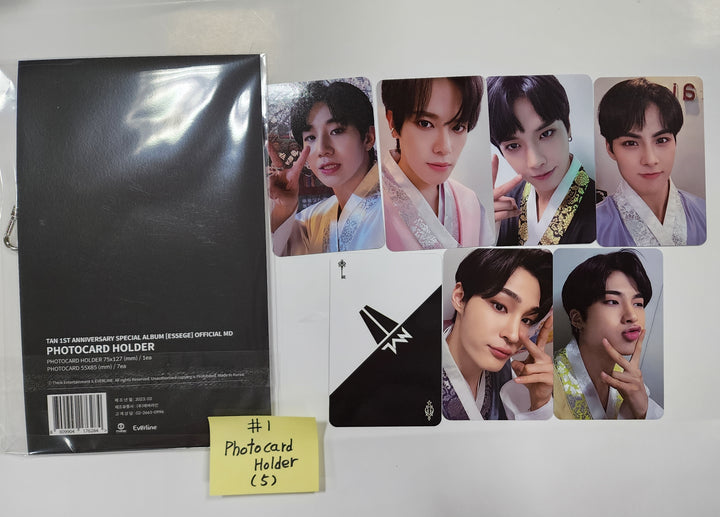 TAN "ESSEGE" - Official MD (BookMark + Photocard Set, Photocard Holder + Photocard Set) - HALLYUSUPERSTORE