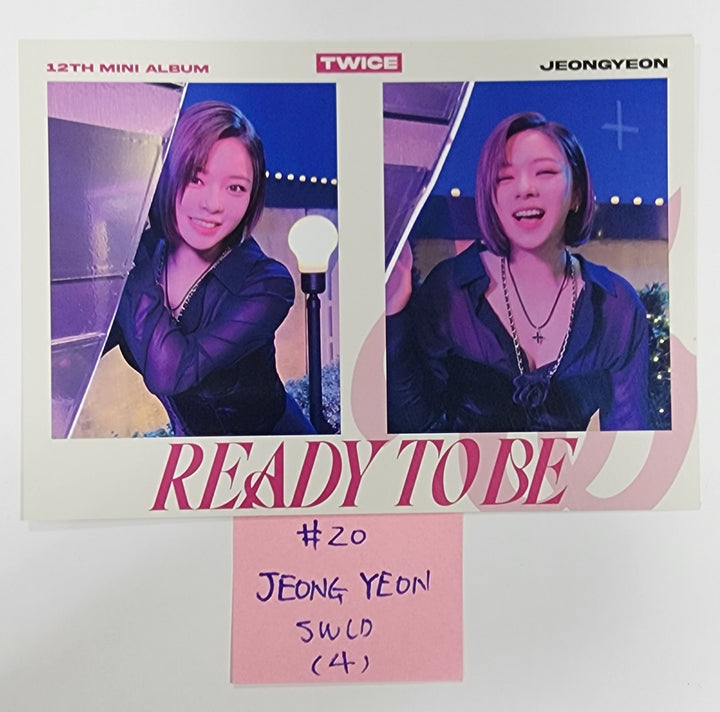 Twice "READY TO BE" - Soundwave Lucky Draw Event PVC Photocard - HALLYUSUPERSTORE