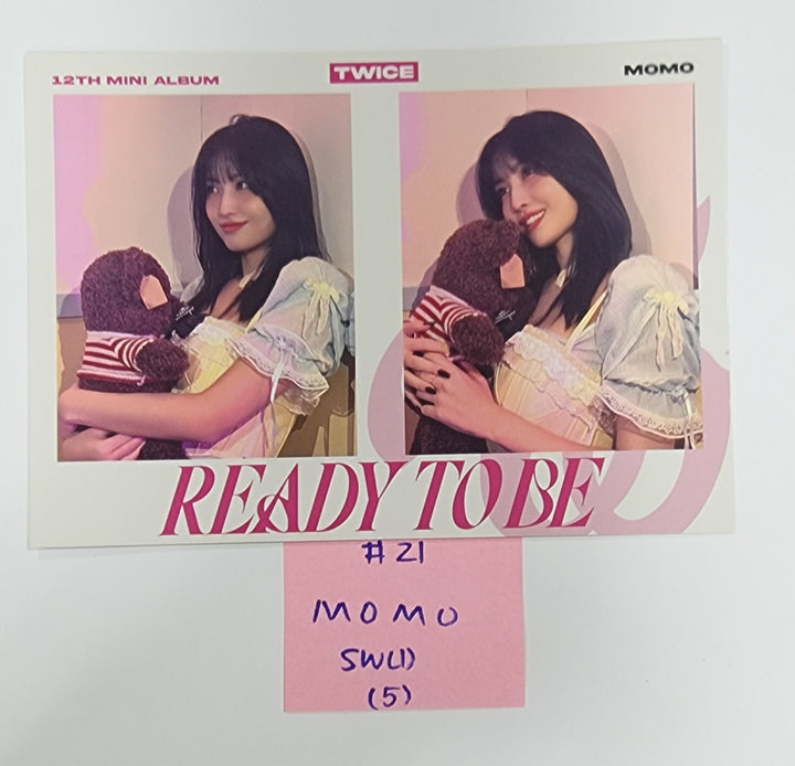 Twice "READY TO BE" - Soundwave Lucky Draw Event PVC Photocard - HALLYUSUPERSTORE