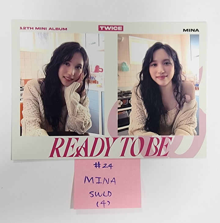 Twice "READY TO BE" - Soundwave Lucky Draw Event PVC Photocard - HALLYUSUPERSTORE
