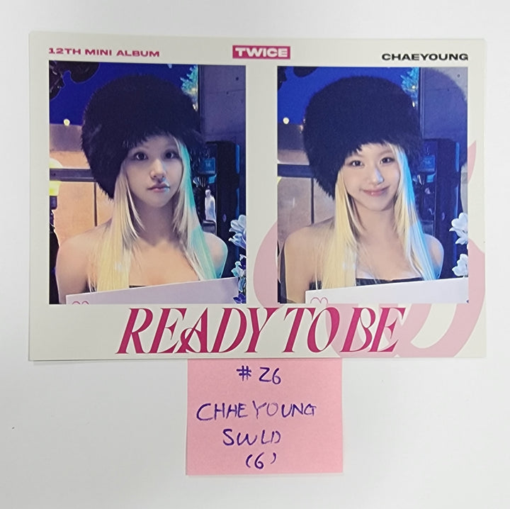 Twice "READY TO BE" - Soundwave Lucky Draw Event PVC Photocard - HALLYUSUPERSTORE