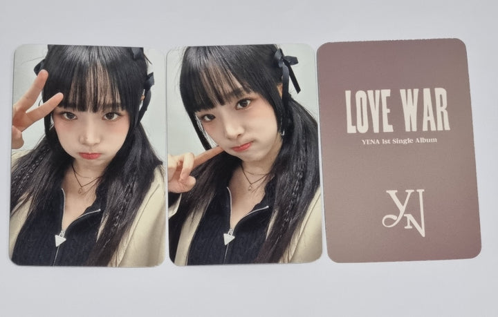 YENA "Love War" - Apple Music Fansign Event Photocard Round 5 - HALLYUSUPERSTORE