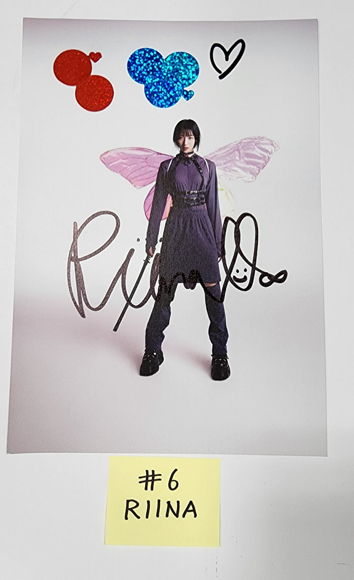 H1-KEY "Rose Blossom" Mini 1st- A Cut Page From Fansign Event Album - HALLYUSUPERSTORE