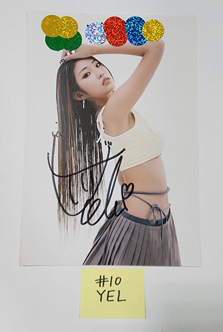 H1-KEY "Rose Blossom" Mini 1st- A Cut Page From Fansign Event Album - HALLYUSUPERSTORE