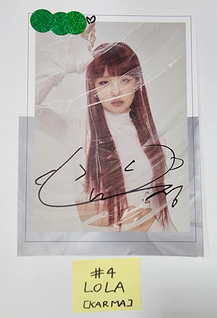 Pixy 'CHOSEN KARMA' - A Cut Page From Fansign Event Album - HALLYUSUPERSTORE