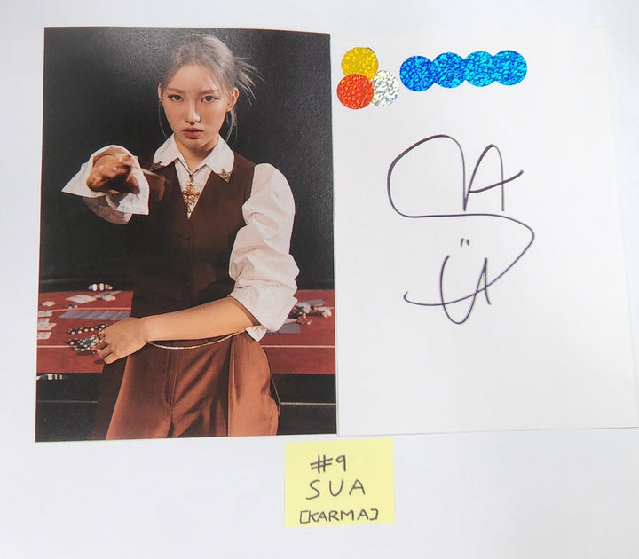 Pixy 'CHOSEN KARMA' - A Cut Page From Fansign Event Album - HALLYUSUPERSTORE