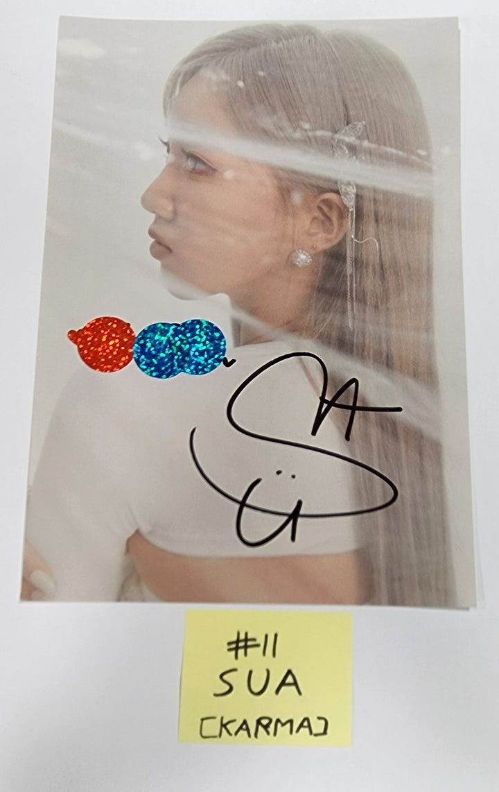 Pixy 'CHOSEN KARMA' - A Cut Page From Fansign Event Album - HALLYUSUPERSTORE