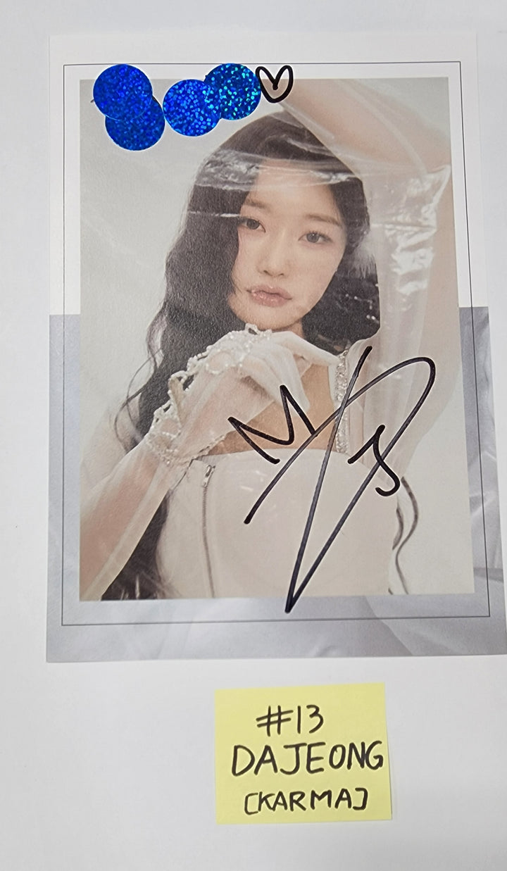 Pixy 'CHOSEN KARMA' - A Cut Page From Fansign Event Album - HALLYUSUPERSTORE