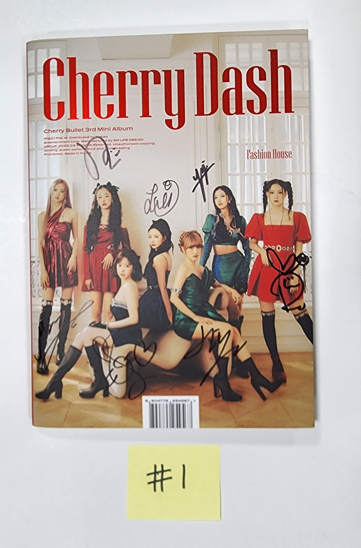 Cherry Bullet 'Cherry Dash' -  Hand Autographed(Signed) Promo Album - HALLYUSUPERSTORE