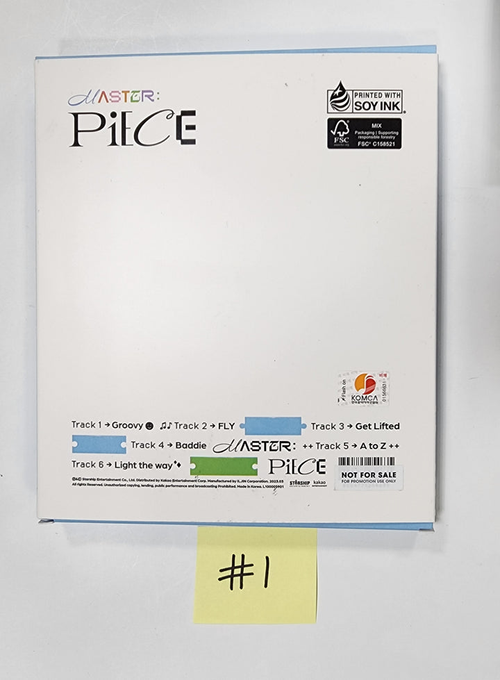 CRAVITY "MASTER:PIECE" -  Hand Autographed(Signed) Promo Album - HALLYUSUPERSTORE