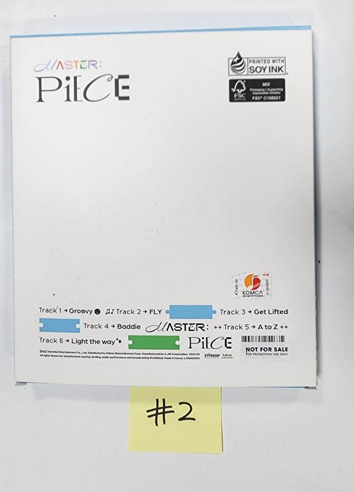 CRAVITY "MASTER:PIECE" -  Hand Autographed(Signed) Promo Album - HALLYUSUPERSTORE