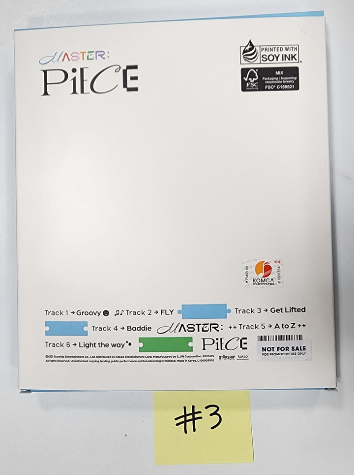 CRAVITY "MASTER:PIECE" -  Hand Autographed(Signed) Promo Album - HALLYUSUPERSTORE