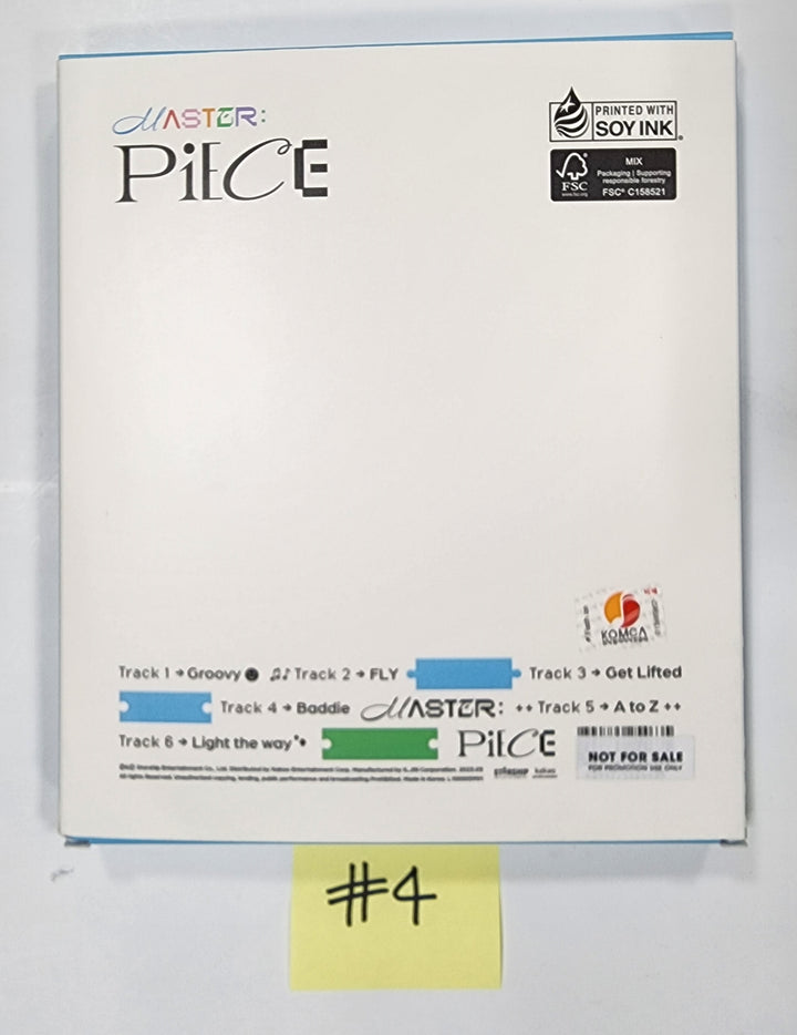 CRAVITY "MASTER:PIECE" -  Hand Autographed(Signed) Promo Album - HALLYUSUPERSTORE