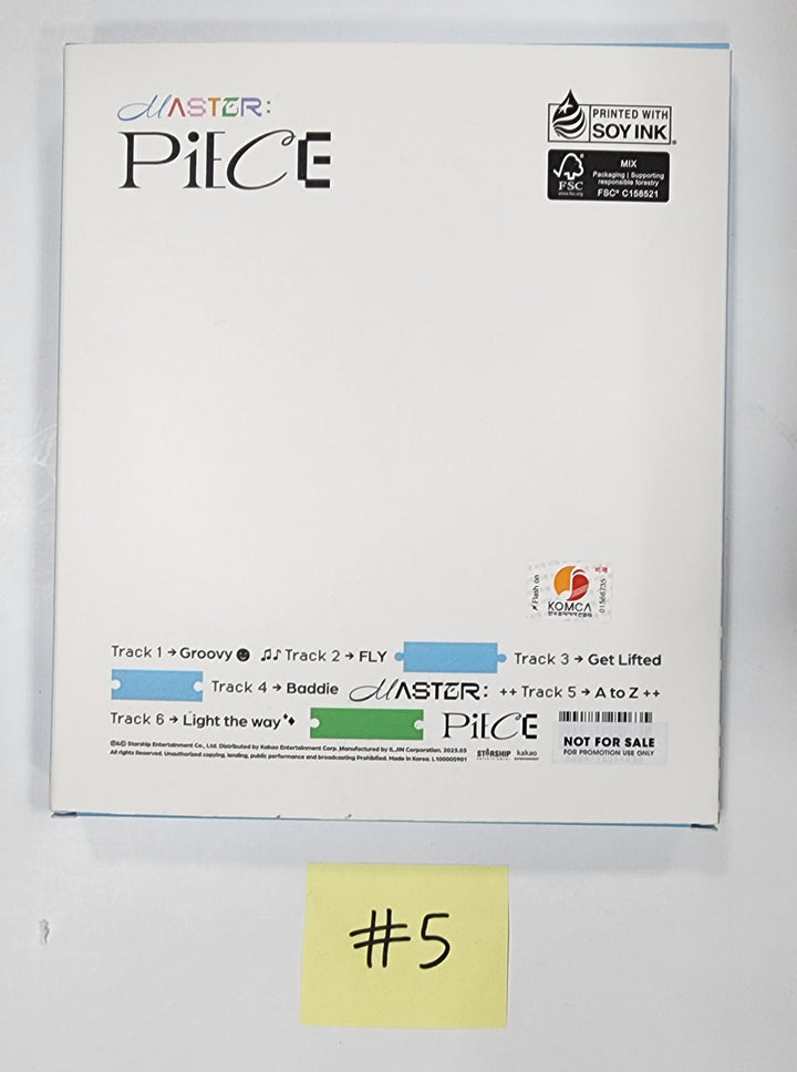 CRAVITY "MASTER:PIECE" -  Hand Autographed(Signed) Promo Album - HALLYUSUPERSTORE