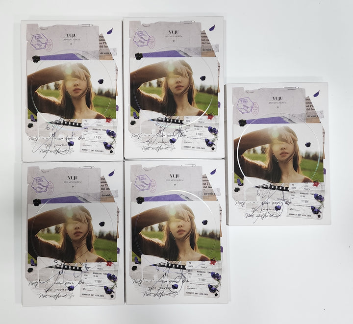 YUJU (Of GFRIEND) "O" - Hand Autographed(Signed) Pormo Album - HALLYUSUPERSTORE