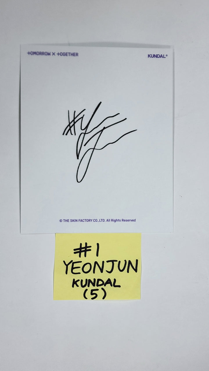 TOMORROW X TOGETHER - KUNDAL Limited Gift Visual Photo - HALLYUSUPERSTORE