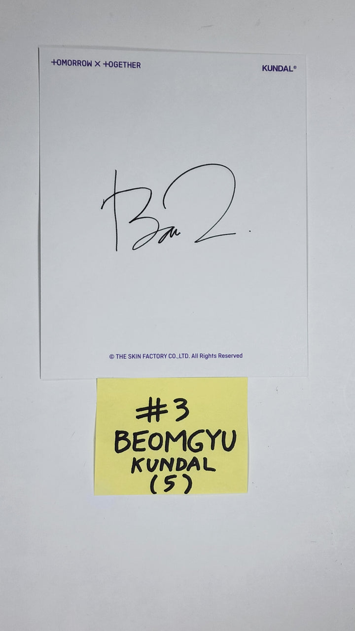 TOMORROW X TOGETHER - KUNDAL Limited Gift Visual Photo - HALLYUSUPERSTORE