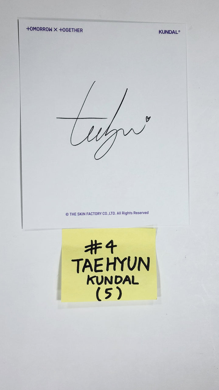 TOMORROW X TOGETHER - KUNDAL Limited Gift Visual Photo - HALLYUSUPERSTORE