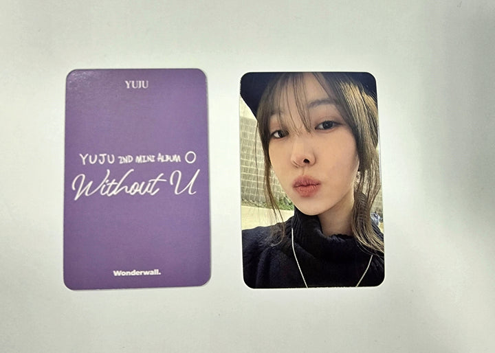 YUJU (Of GFRIEND) "O" - Wonderwall Fansign Event Photocard - HALLYUSUPERSTORE