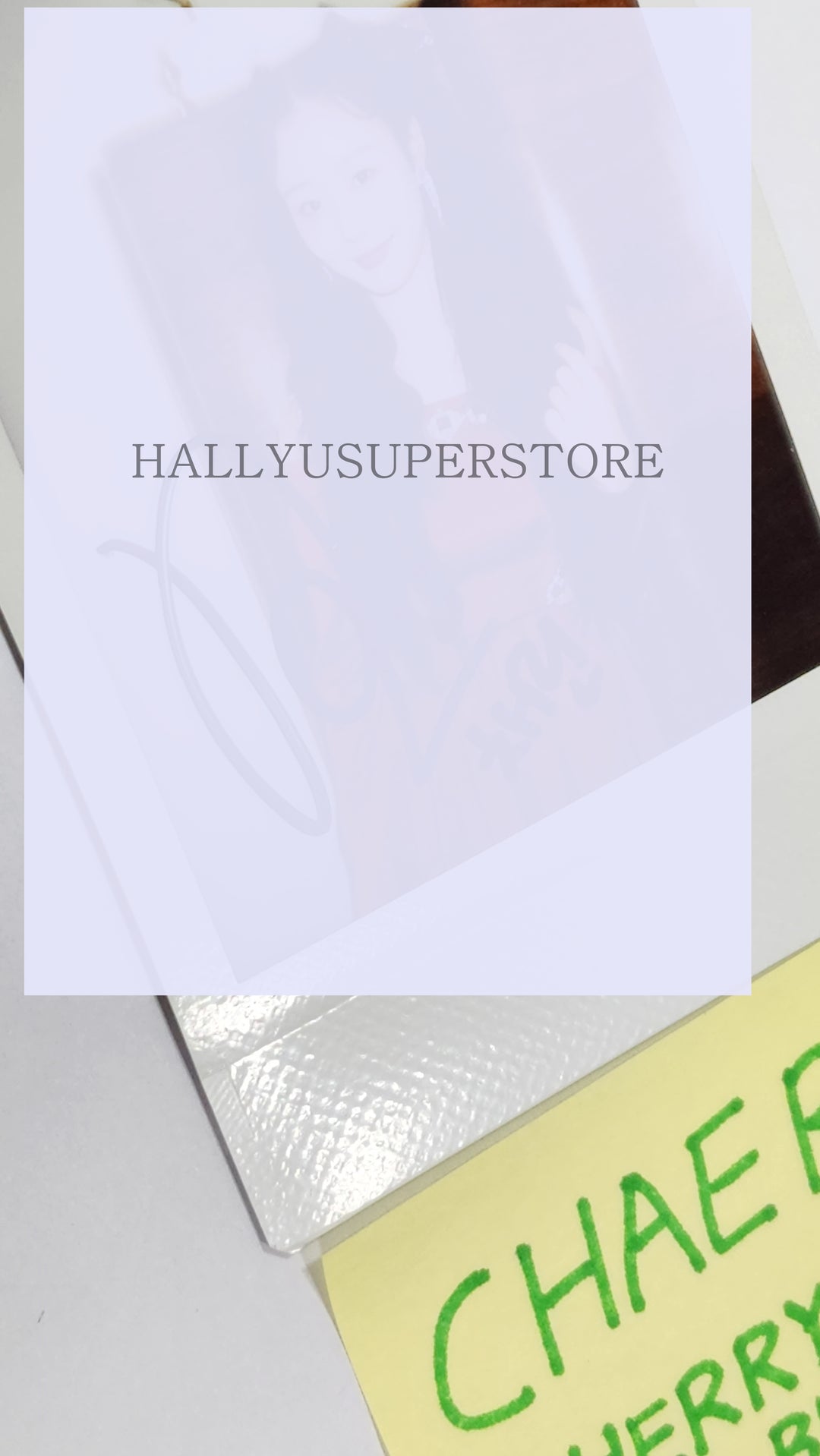 Chaerin (Of Cherry Bullet) 'Cherry Dash' - Hand Autographed(Signed) Polaroid - HALLYUSUPERSTORE