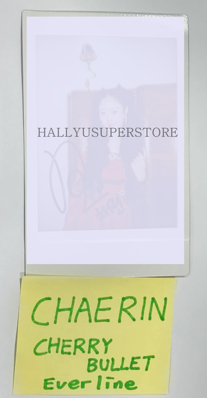 Chaerin (Of Cherry Bullet) 'Cherry Dash' - Hand Autographed(Signed) Polaroid - HALLYUSUPERSTORE