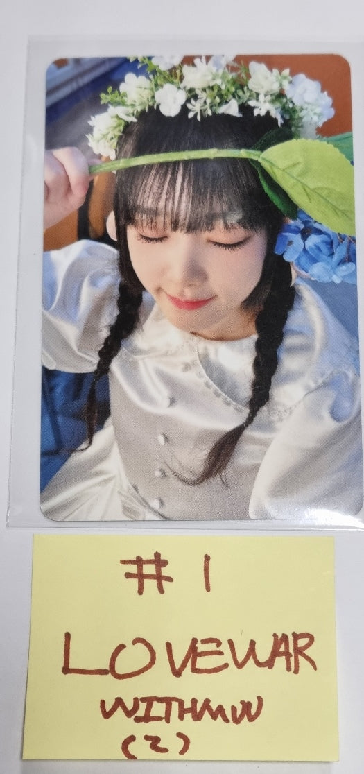 YENA "Love War" - Withmuu Fansign Event Photocard Round 2 - HALLYUSUPERSTORE