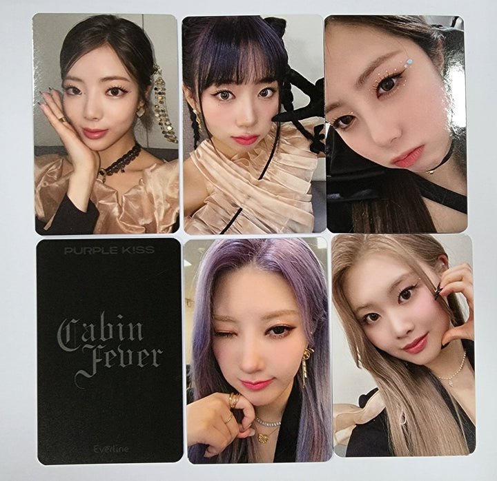 PURPLE KISS "Cabin Fever" - Everline Fansign Event Photocard Round 2 - HALLYUSUPERSTORE