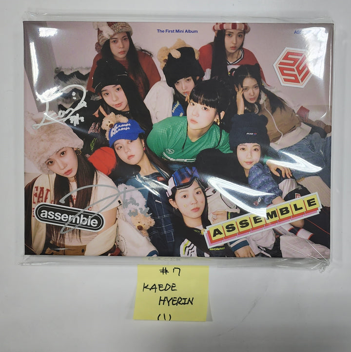 tripleS "ASSEMBLE" - Hello 82 Event Hand Autographed(Signed) Album - MUST READ ! - HALLYUSUPERSTORE