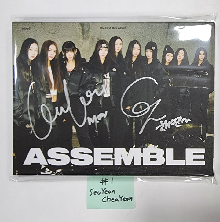 tripleS "ASSEMBLE" - Hello 82 Event Hand Autographed(Signed) Album - MUST READ ! - HALLYUSUPERSTORE