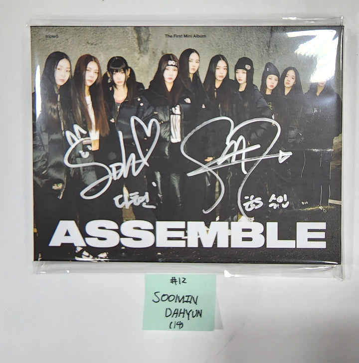 tripleS "ASSEMBLE" - Hello 82 Event Hand Autographed(Signed) Album - MUST READ ! - HALLYUSUPERSTORE