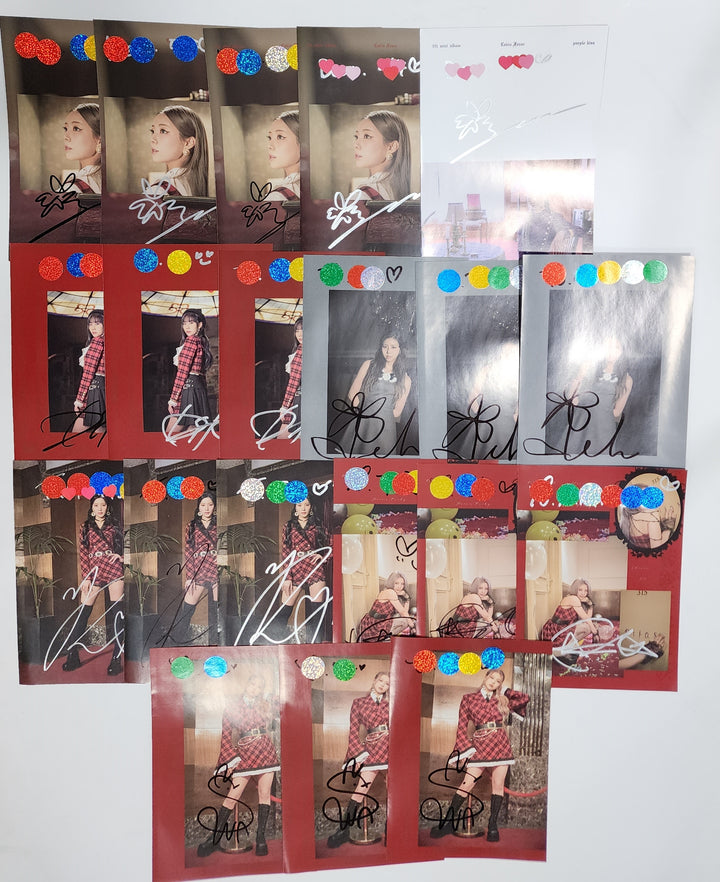 PURPLE KISS "Cabin Fever" - A Cut Page From Fansign Event Album - HALLYUSUPERSTORE