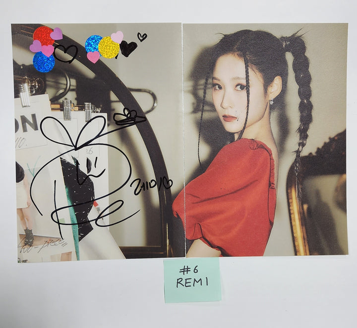 Cherry Bullet 'Cherry Dash' - A Cut Page From Fansign Event Album - HALLYUSUPERSTORE