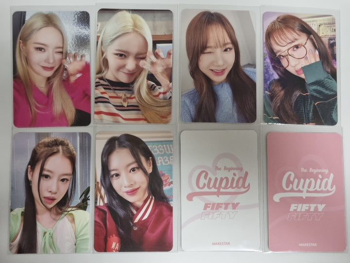 FIFTY FIFTY "The Beginning: Cupid" - Makestar Pre-Order Benefit Photocard - HALLYUSUPERSTORE