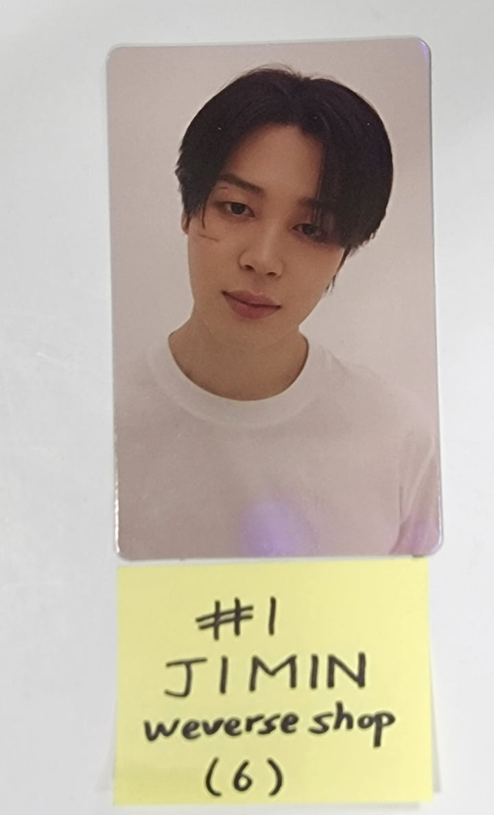 Jimin (Of BTS) "FACE" - Weverse Shop Pre-Order Benefit Photocard - HALLYUSUPERSTORE