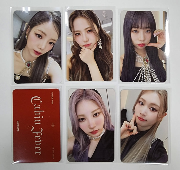 PURPLE KISS "Cabin Fever" - Makestar Fansign Event Photocard Round 5 - HALLYUSUPERSTORE