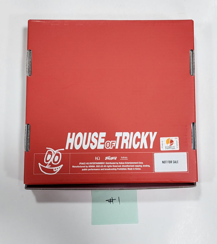 Xikers "HOUSE OF TRICKY : Doorbell Ringing" - Hand Autographed(Signed) Promo Album - HALLYUSUPERSTORE
