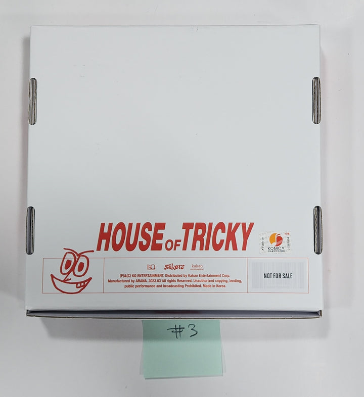 Xikers "HOUSE OF TRICKY : Doorbell Ringing" - Hand Autographed(Signed) Promo Album - HALLYUSUPERSTORE