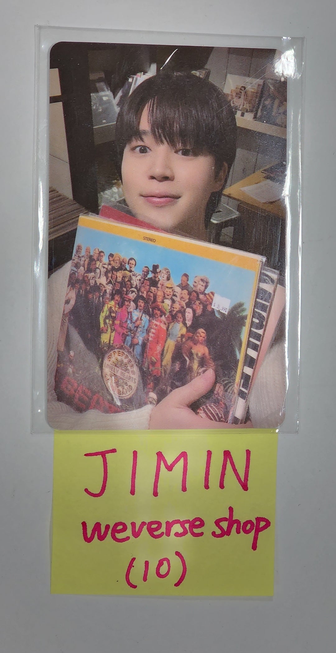 Jimin (Of BTS) "FACE" - Weverse Shop Pre-Order Benefit PVC Photocard - HALLYUSUPERSTORE