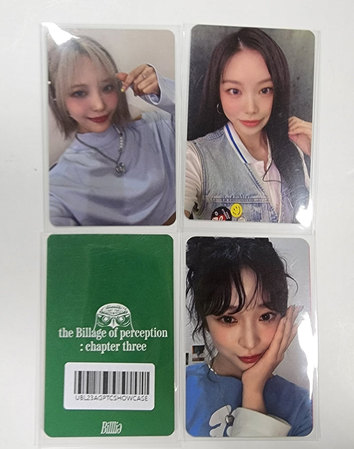 Billlie "the Billage of perception: chapter three" Mini 4th - Weverse Shop Pre-Order Benefit Photocard Round 2 - HALLYUSUPERSTORE