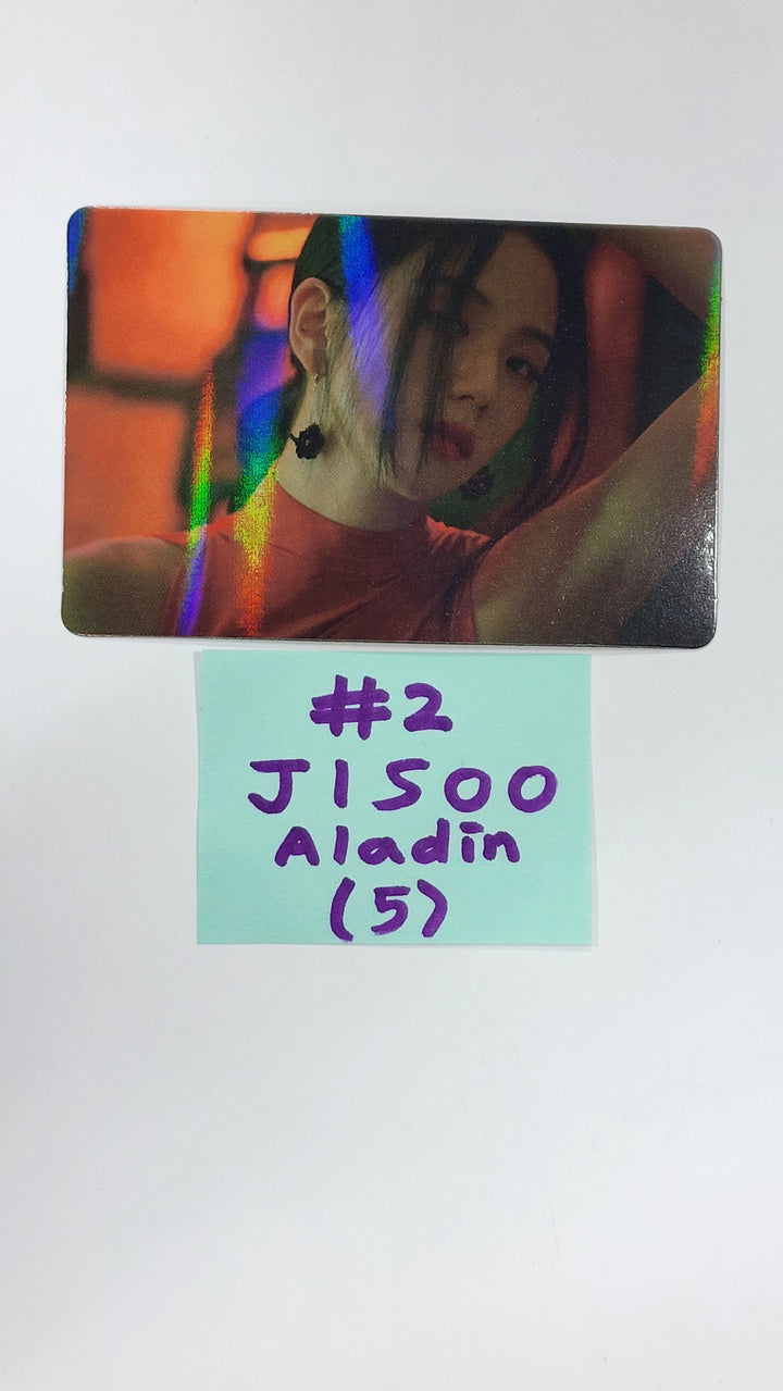 JISOO (Of Black Pink) "ME" 1st Single Album - Aladin Pre-Order Benefit Hologram Photocard - HALLYUSUPERSTORE