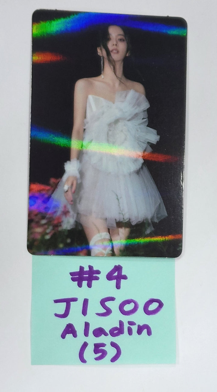 JISOO (Of Black Pink) "ME" 1st Single Album - Aladin Pre-Order Benefit Hologram Photocard - HALLYUSUPERSTORE
