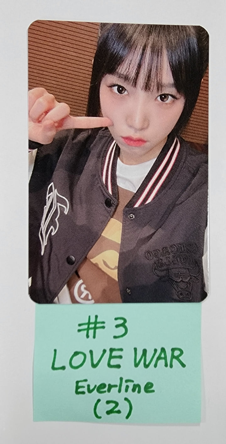 YENA "Love War" - Everline Fansign Event Photocard Round 2 - HALLYUSUPERSTORE