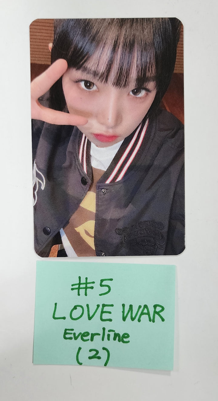 YENA "Love War" - Everline Fansign Event Photocard Round 2 - HALLYUSUPERSTORE