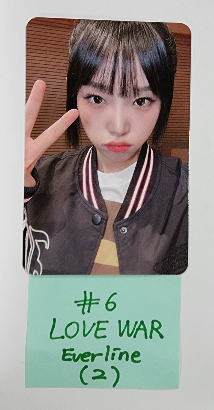 YENA "Love War" - Everline Fansign Event Photocard Round 2 - HALLYUSUPERSTORE