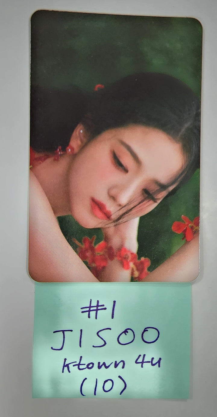 JISOO (Of Black Pink) "ME" 1st Single Album - Ktown4U Pre-Order Benefit & Fansign Event Photocard - HALLYUSUPERSTORE