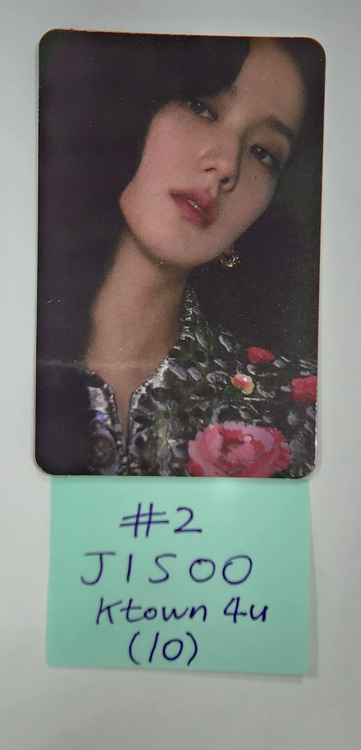 JISOO (Of Black Pink) "ME" 1st Single Album - Ktown4U Pre-Order Benefit & Fansign Event Photocard - HALLYUSUPERSTORE