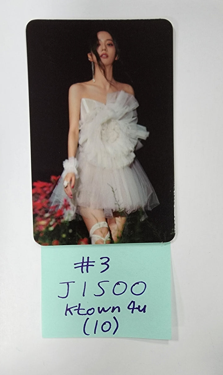 JISOO (Of Black Pink) "ME" 1st Single Album - Ktown4U Pre-Order Benefit & Fansign Event Photocard - HALLYUSUPERSTORE