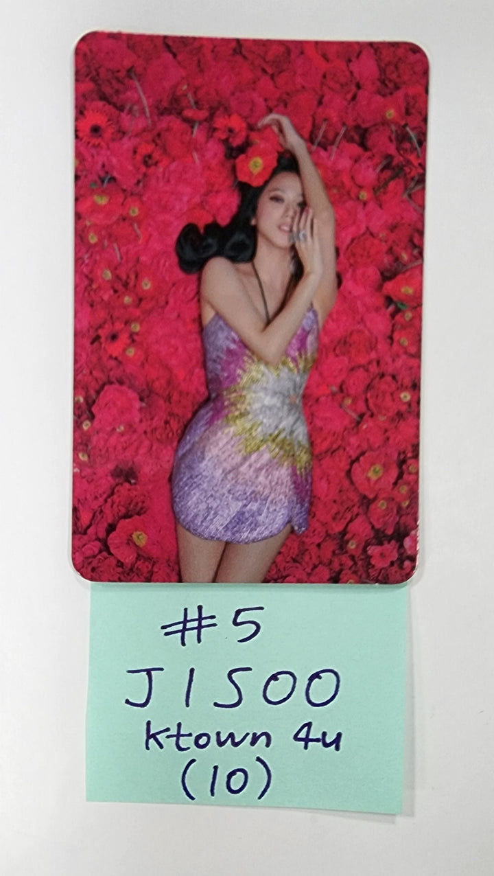 JISOO (Of Black Pink) "ME" 1st Single Album - Ktown4U Pre-Order Benefit & Fansign Event Photocard - HALLYUSUPERSTORE