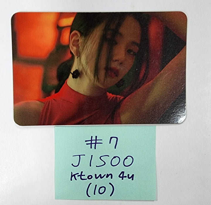 JISOO (Of Black Pink) "ME" 1st Single Album - Ktown4U Pre-Order Benefit & Fansign Event Photocard - HALLYUSUPERSTORE